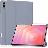 Custodia per Samsung Galaxy Tab S12 Ultra / Tab S11 Ultra, Techsuit, Flex Trifold, Viola — 3