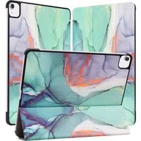 Custodia per Apple iPad Air 13 (2026) / Air 13 (2025) / Air 13 (2024), Techsuit, FoldPro Green Time, Multicolore — 3