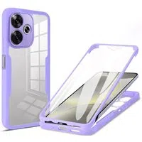 Custodia per Xiaomi Poco F6, Techsuit, ColorVerse 360, Viola — 3