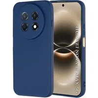 Custodia per Huawei nova 15 Max, Techsuit, SoftFlex, Blu Navy — 3