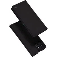 Custodia per Honor X7c / 200 Smart, Techsuit, Magskin Book, Nera — 3