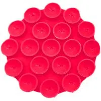Supporto con Ventose Techsuit SR-CUP, Rosso — 3