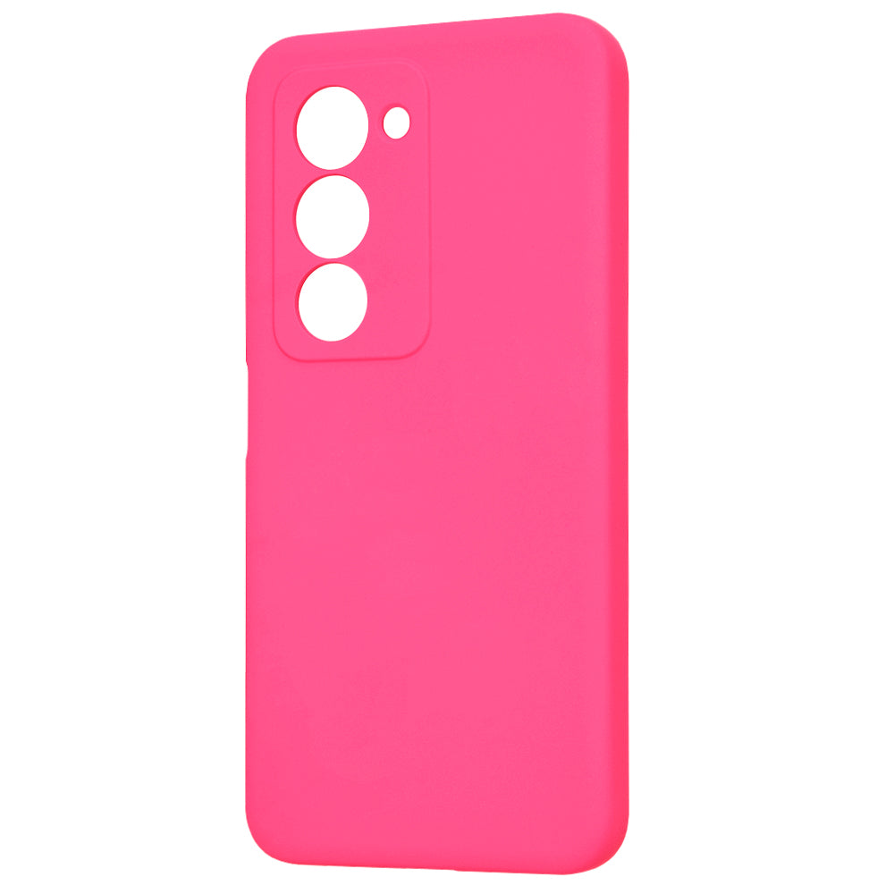 Custodia per Xiaomi Redmi 15 5G / 15 4G, Techsuit, SoftFlex, Rosa Scuro