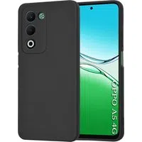 Custodia per Oppo A5 4G, Techsuit, SoftFlex, Nera — 3