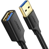 Prolunga USB 3.0 UGREEN US129, 3m, Nero — 3