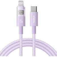 Cavo Dati e Ricarica USB-C - Lightning Baseus Display 2, 20W, 1m, Viola P10382703511-00 — 3