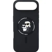 Custodia MagSafe per Apple iPhone 17 Air, Karl Lagerfeld, Ring Karl & Choupette, Nera — 3