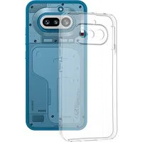 Custodia per Nothing Phone (4a), Techsuit, Clear, Trasparente — 3