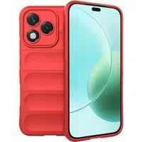 Custodia per Honor 400 Lite, Techsuit, Magic Shield, Rossa — 3