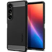 Custodia per Sony Xperia 1 VII, Spigen, Rugged Armor, Nera Opaca ACS09591 — 3