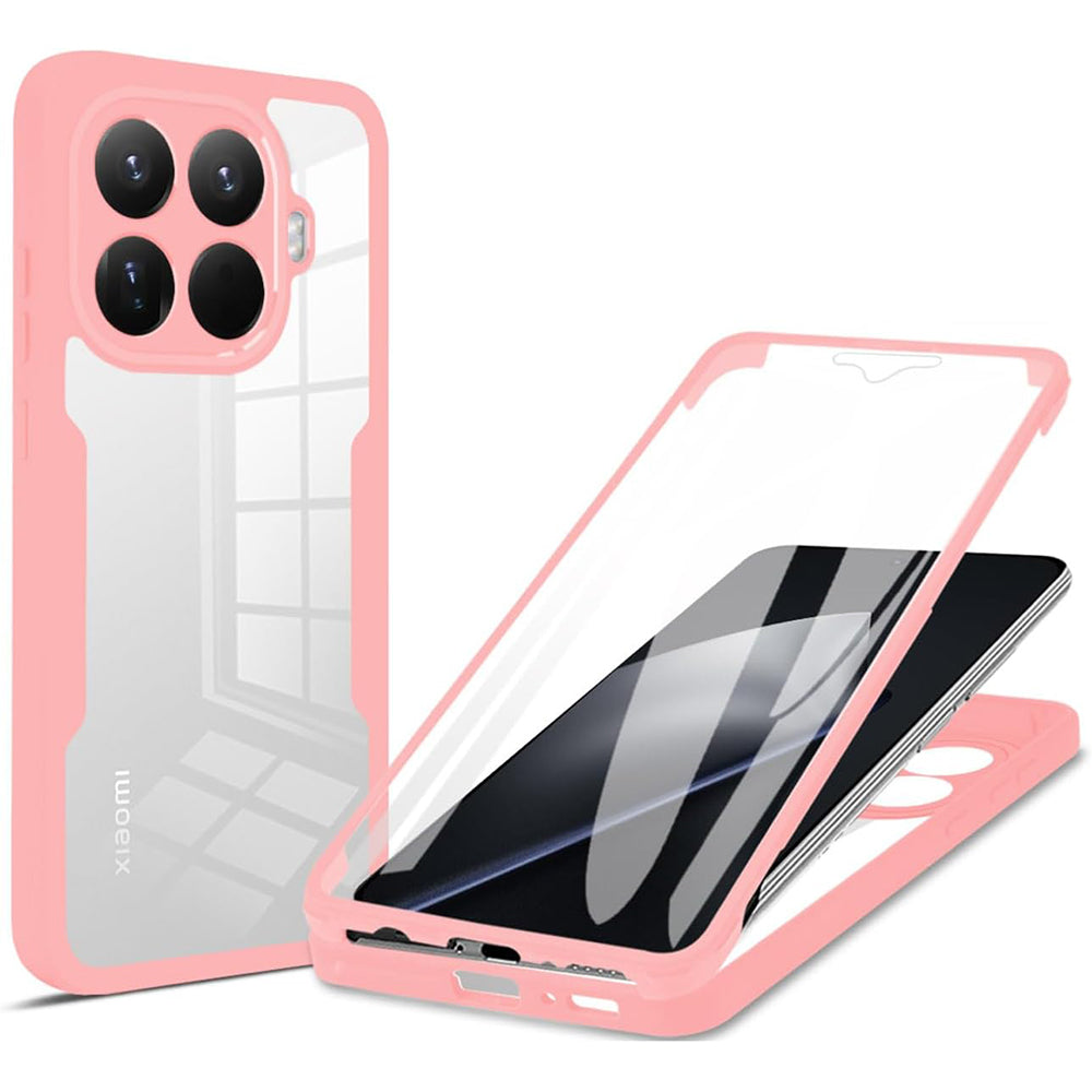Techsuit Custodia per Xiaomi 15T Pro, Techsuit, ColorVerse 360, Rosa