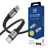Cavo Dati e Ricarica USB-C - USB-C 3MK Hyper N Thunderbolt 4, 240W, 3m, Nero — 3