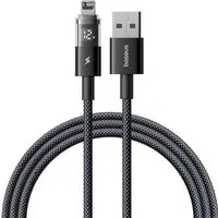 Cavo Dati e Ricarica USB-A - Lightning Baseus Display 2, 12W, 2m, Nero P10382700121-01 — 3