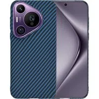 Custodia per Huawei Pura 70 Pro, Techsuit, Carbonite FiberShell, Turchese — 3