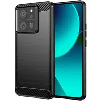 Custodia per Xiaomi 13T Pro / 13T, Techsuit, Carbonio, Nera — 3