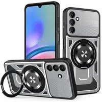 Custodia per Samsung Galaxy A05s A057, Techsuit, RuggedCam, Grigio — 3