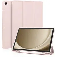 Custodia per Samsung Galaxy Tab A11+ / Tab A9+, Techsuit, Flex Trifold, Rosa — 3