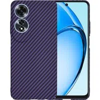 Custodia per Oppo A60, Techsuit, Carbonite FiberShell, Viola — 3