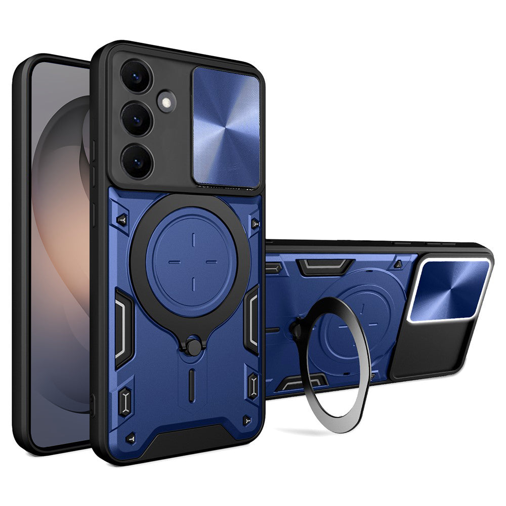 Techsuit Custodia per Samsung Galaxy S26 S942, Techsuit, CamGuard Pro, Blu