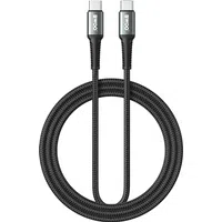 Cavo Dati e Ricarica USB-C - USB-C BWOO BO-X288C-C, 60W, 1m, Nero — 3