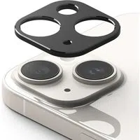 Cornice di protezione Camera Posteriore Ringke Styling per Apple iPhone 15 Plus / 15, Alluminio, Nera — 3
