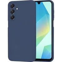 Custodia per Samsung Galaxy A16 5G A166 / A16 4G A165, Techsuit, SoftFlex, Blu Navy — 3