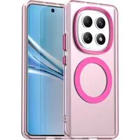 Custodia MagSafe per Xiaomi Poco M8 / Redmi Note 15 5G / Note 15 4G, Techsuit, CandyCase, Rosa — 3