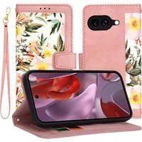 Custodia per Google Pixel 9a, Techsuit, FlipCraft, Rosa — 3