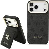 Custodia MagSafe per Apple iPhone 17 Pro Max, Guess, Cardslot 4G, Nera — 3