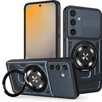 Custodia per Samsung Galaxy S24 FE S721, Techsuit, RuggedCam, Blu — 3