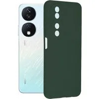 Custodia per Honor X7b 5G / 90 Smart / X7b 4G, Techsuit, Soft Edge, Verde Scuro — 3