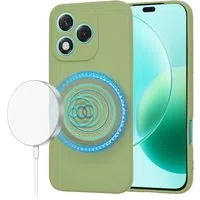 Custodia MagSafe per Honor 400 Lite, Techsuit, SoftFlex, Matcha — 3