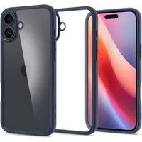 Custodia per Apple iPhone 16, Spigen, Ultra Hybrid, Blu Navy ACS08202 — 3
