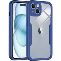 Custodia per Apple iPhone 15 Plus, Techsuit, ColorVerse 360, Blu — 3