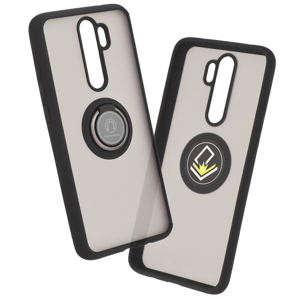 Custodia per Xiaomi Redmi Note 8 Pro, Techsuit, Glinth, Nera