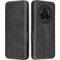 Custodia per Realme 14 Pro+, Techsuit, Safe Wallet Plus, Nera — 3