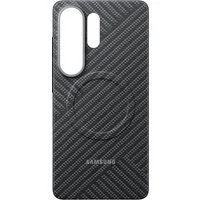 Custodia per Samsung Galaxy S26 Ultra S948, Carbon Magnet Case, Grigio EF-KS948SSEGWW — 3