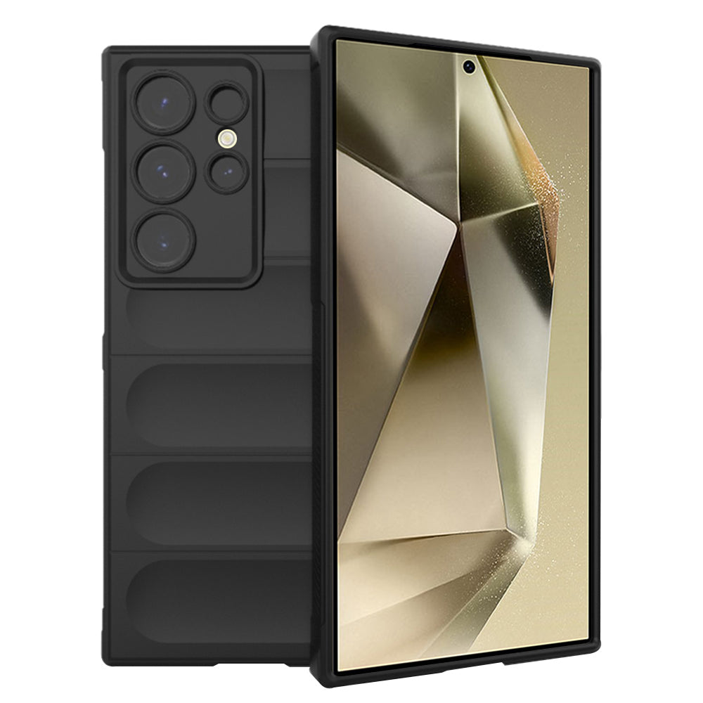 Techsuit Custodia per Samsung Galaxy S24 Ultra S928, Techsuit, Magic Shield, Nera