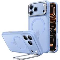 Custodia MagSafe per Apple iPhone 18 Pro / 17 Pro, ESR, Classic Hybrid Kickstand, Blu Satinato