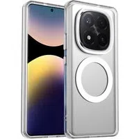 Custodia MagSafe per Xiaomi Redmi Note 14 Pro+ 5G, Techsuit, CandyCase, Bianca — 3