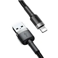 Cavo Dati e Ricarica USB-A - Lightning Baseus Cafule, 18W, 0.5m, Grigio CALKLF-AG1 — 3