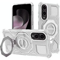 Techsuit Custodia per Samsung Galaxy S25 Edge S937, Techsuit, Carbon Shield Pro, Bianca — 2
