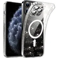 Custodia MagSafe per Apple iPhone 11 Pro, Techsuit, SparkleSkin, Trasparente — 3
