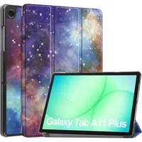 Custodia per Samsung Galaxy Tab A11+ / Tab A9+, Techsuit, FoldPro Galaxy, Multicolore — 3