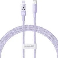 Cavo Dati e Ricarica USB-C - Lightning Baseus Gem, 20W, 1m, Viola P10373001511-00 — 3