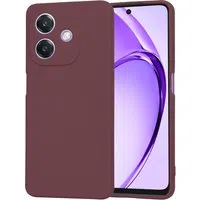 Custodia per Oppo A3 4G / A3 5G, Techsuit, SoftFlex, Ciliegia — 3