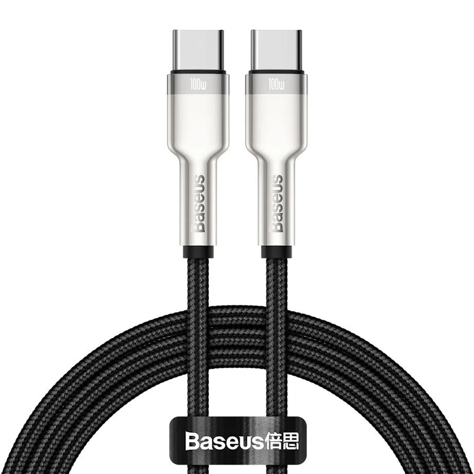 Cavo Dati e Ricarica USB-C - USB-C Baseus Cafule, 100W, 2m, Nero CATJK-D01 — 2