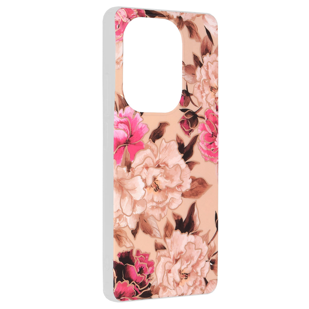 Custodia per Xiaomi Redmi Note 13 Pro 4G / Poco M6 Pro 4G, Techsuit, Marble, Beige