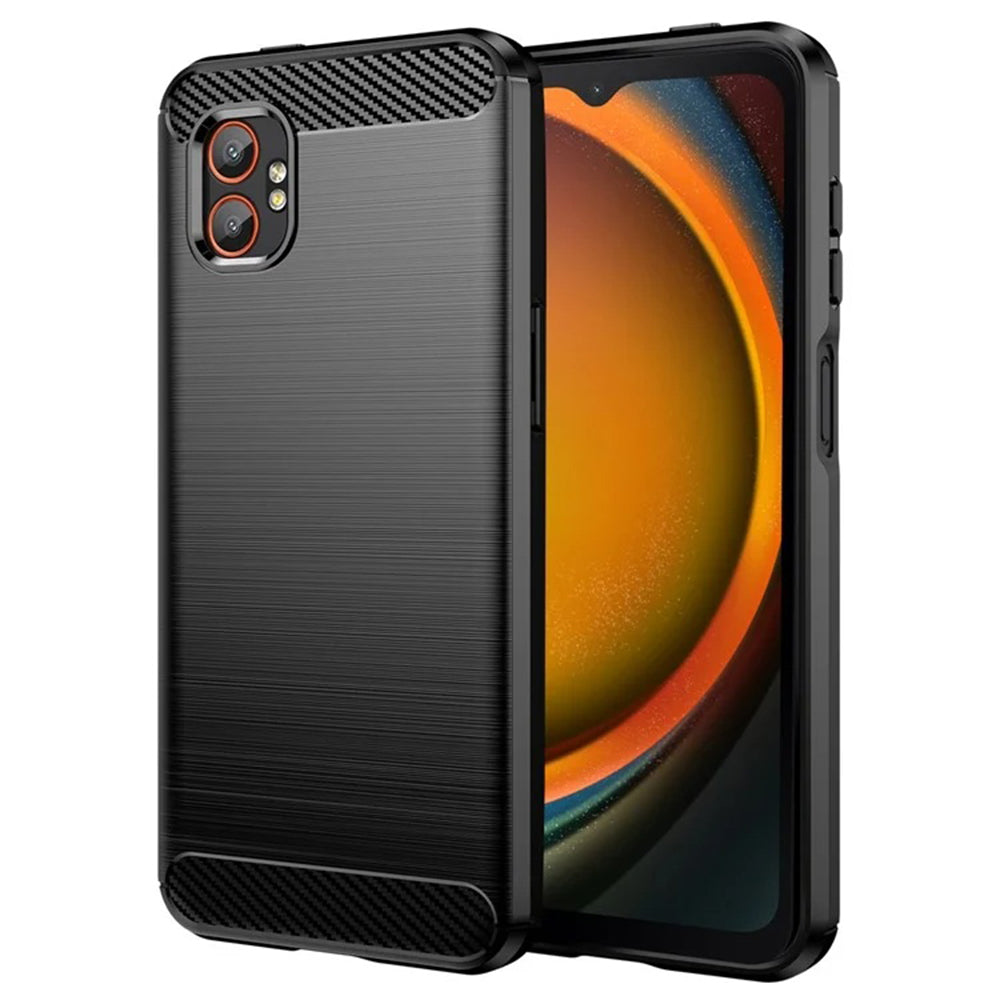 Techsuit Custodia per Samsung Galaxy XCover7 Pro, Techsuit, Carbonio, Nera