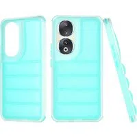 Custodia per Honor 90, Techsuit, Wave Shield, Turchese — 3